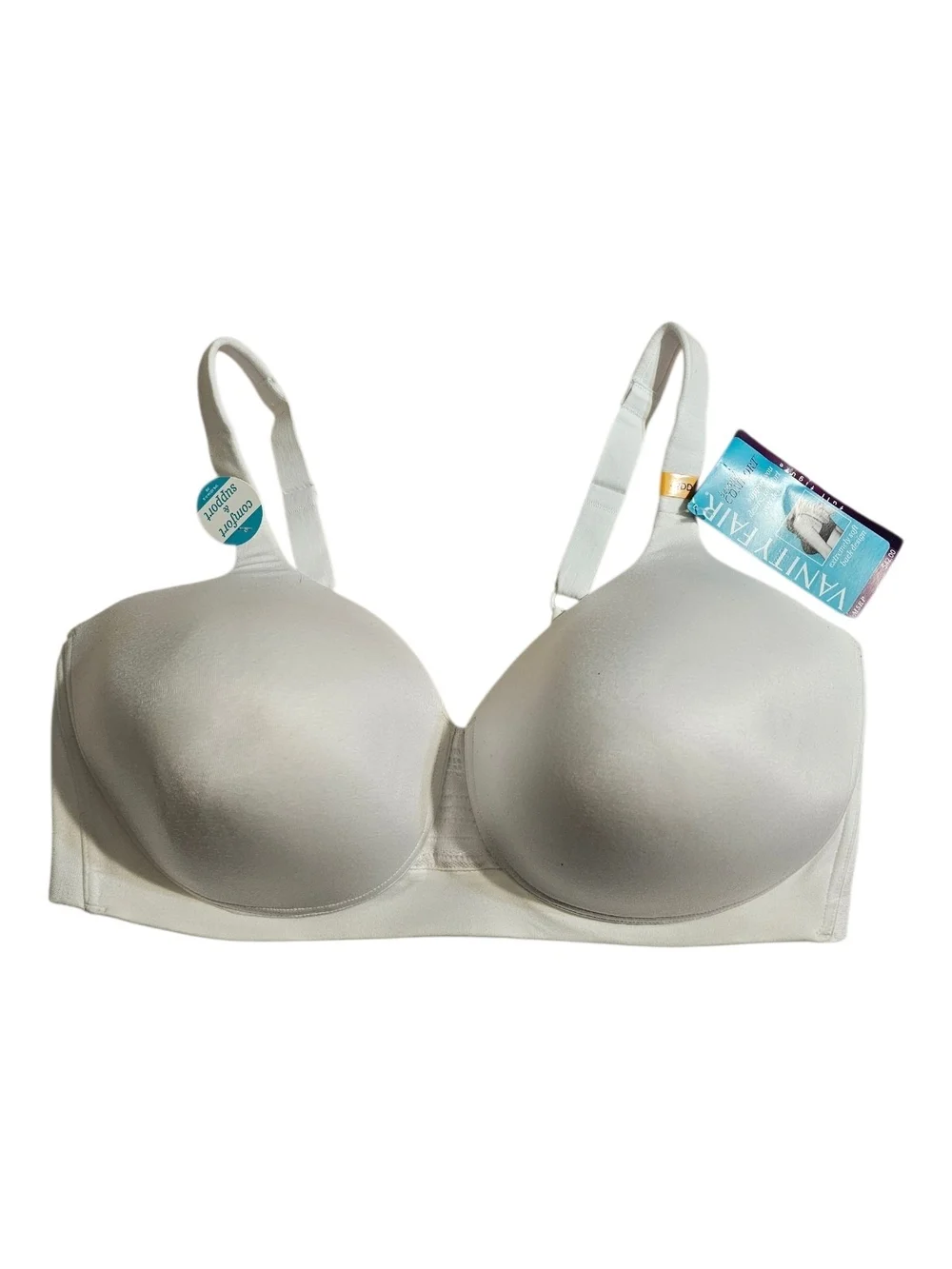 Vanity Fair White Seamless T-Shirt Bra with Molded Cups